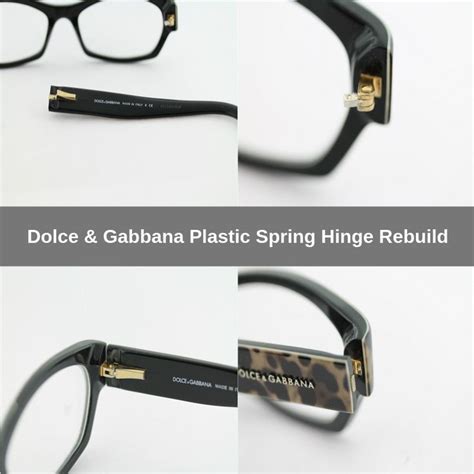 dolce gabbana glasses repair